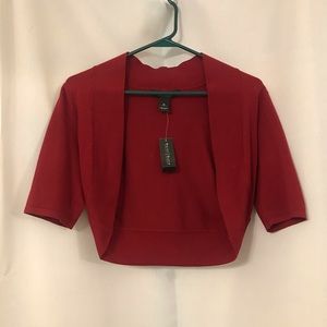 White House Black Market Red Cardigan /Shrug